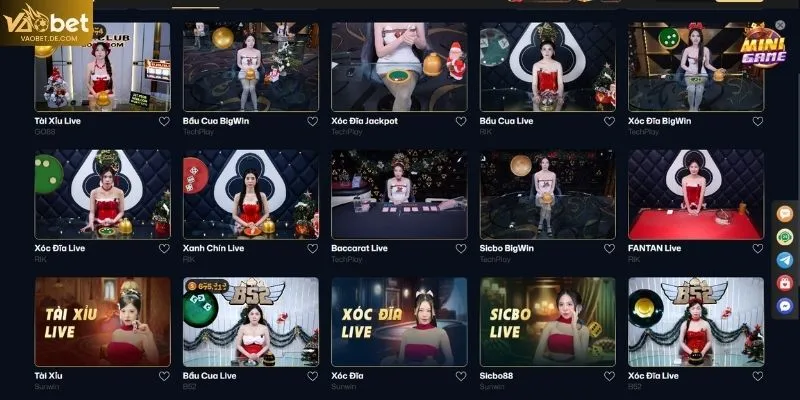 Người chơi đánh giá VAOBET qua trải nghiệm casino trực tuyến